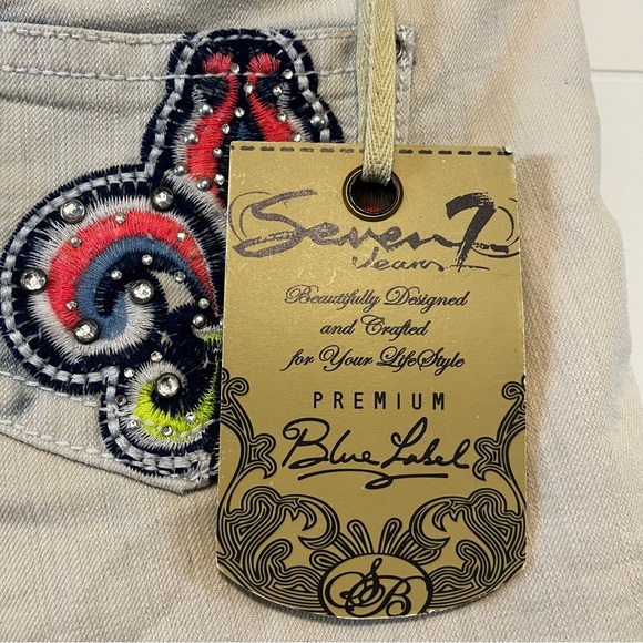 Seven7 | NWT Embellished Denim Shorts - Picture 15 of 15